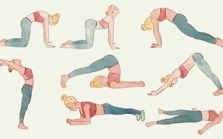 Йога для спины: упражнения в комплексе